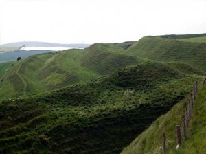 The Ramparts at Maiden Castle