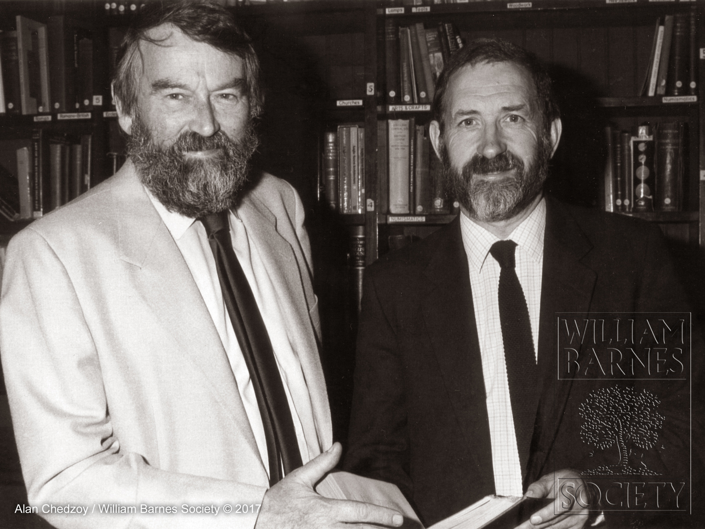 John Fowles and Alan Chedzoy